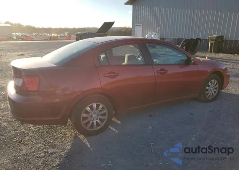 2009 Mitsubishi Galant Es z USA, uszkodzony, nr VIN 4A3AB36FX9E043303